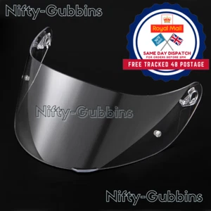 Transparent Motorcycle Helmet Visor for AGV K1 K1S K3SV K5 K5S - SEE DESCRIPTION - Picture 1 of 6
