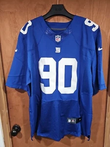 MENS NIKE NEW YORK GIANTS JASON PIERRE-PAUL #90 NFL FOOTBALL SHIRT JERSEY SZ 52 - Picture 1 of 12