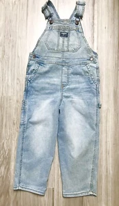 VTG Kids OshKosh B'Gosh Denim Bib Overalls 5T - Picture 1 of 5