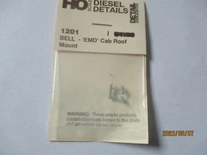 Techo de cabina Details Associates # 1201 Bell EMD. Escala HO - Imagen 1 de 5