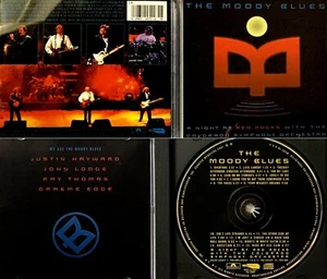 MOODY BLUES *VG+* "LIVE AT RED ROCKS" 1993 US POLYGRAM / THRESHOLD CD - Picture 1 of 1