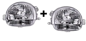 2x FARI FARI PRINCIPALI H4 SINISTRO DESTRO per RENAULT TWINGO II 01-07 - Foto 1 di 6