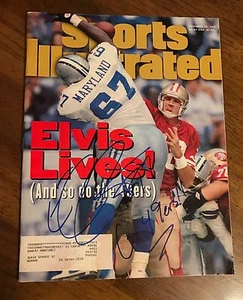 Elvis Grbac Autographed Signed Sports Illustrated Magazine, 49ers - Picture 1 of 1