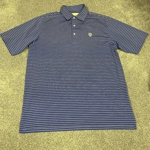Donald Ross Baltimore Country Club Polo Mens Size M Blue Golf Short Sleeve - Picture 1 of 10