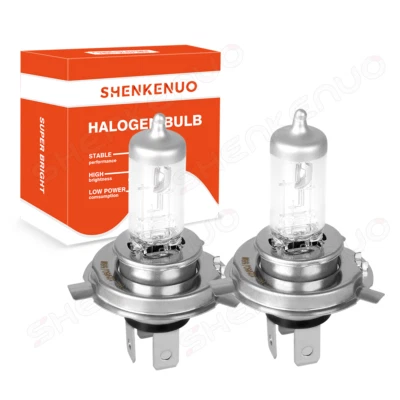 For Honda Odyssey 1995-2004 2x H4 Halogen Headlight Hi/Low Beam Warm White Bulbs - Image 1 of 4