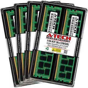 1TB 8x 128GB PC4-2666 LRDIMM ASUS RS700A-E9-RS4 Memory RAM - Picture 1 of 5