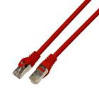 3m RJ-45 Cable de red Cable de conexión CAT7 Rojo S/UTP Ethernet DSL LAN CAT.7