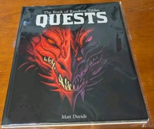 Book of Random Tables: Quests: Adventure Fantasy Tabletop Dungeons & Dragons - Picture 1 of 24