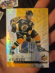 1999-2000 UPPER DECK HoloGrFX INSERT RAY BOURQUE #5 BOSTON BRUINS