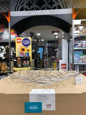 Alessi FC04 Blow Up, Centrotavola in acciaio cm 64,5 x 67,5 - h 14,5 - Immagine 1 di 2