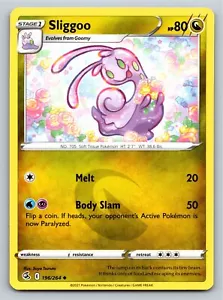 Sliggoo 196/264 Carta Pokémon Fusion Strike non comune - Quasi nuova come nuova - Foto 1 di 2