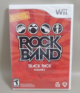 Rock Band Track Pack: Vol. 2 Nintendo Wii New In Box NIB CIB Music Video Game