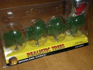 Diorama / Realistic Trees, 2"--3" inches Tall,Woodlands,Railroad Scales: HO/N/O - Picture 1 of 12