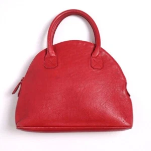 Vintage 80s 90s KENZO Kenzo Real Leather Handbag - Picture 1 of 7