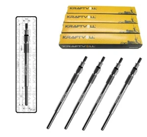 4X Glow Plugs Heater Screw For Ford Fiesta Mk5 Mk6 Fusion 1.4 1.6 Tdci 1148105 - Picture 1 of 6