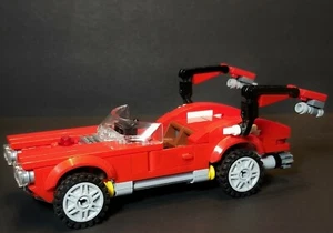 LEGO CUSTOM TOY SPORTS CAR   (ASSEMBLED)  - Picture 1 of 7