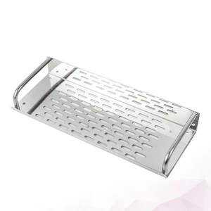  Wall Mounted Stainless Steel Shelf Bathroom Organizer Shower Rack - Picture 1 of 11