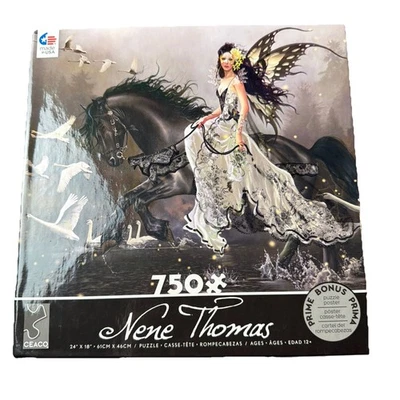 Puzzle Lamentation of Swans semental de hadas gótico NENE THOMAS artista NUEVO 750 piezas Foto 1 de 4