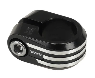 Abrazadera de asiento de bicicleta BMX reedición Tange SC-2 - 25,4 mm (1") - NEGRA Foto 1 de 2