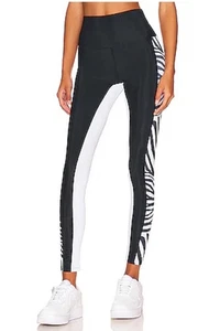 Beach Riot Damengröße Small unifarben Zebra Farbblock neu mit Etikett - Bild 1 von 7