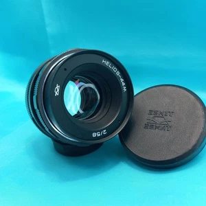 Near MINT! KMZ Helios 44M 58mm f/2 Lens USSR M42 #8079368 + Front Cap - Picture 1 of 21
