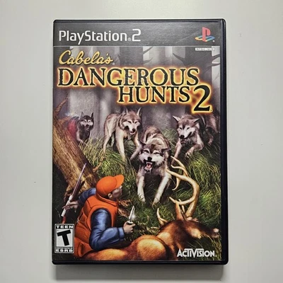 Cabela's Dangerous Hunts 2 PS2 (Sony PlayStation 2, 2005) - Image 1 of 2