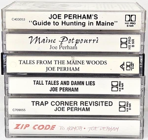 6 Joe Perham Maine Humorkassetten Jagd Potpourri Geschichten Falle Ecke Postleitzahl - Bild 1 von 7
