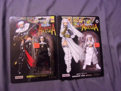 Lote de 2 figuras de acción Ben Dunn's Warrior Nun Areala N.I.P. 1996 Foto 1 de 4