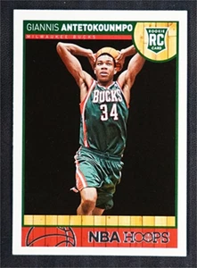 2013-14 Panini NBA Hoops Giannis Antetokounmpo Rookie RC - Picture 1 of 2