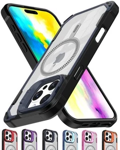 Camera Stand Case Rubber Trim for iPhone 16 Pro Max - Compatible with MagSafe - Picture 1 of 37
