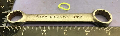 King Dick 5/16" X 3/8"W Spanner Wrench flat ring EN50 - Image 1 of 4