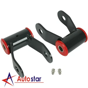 1" Rear Shackles Lift Kit For 1988-2018 Chevy Silverado GMC Sierra 1500 Truck - Picture 1 of 9