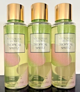Victoria's Secret Lot of 3 TROPICAL SPRITZ Fragrance Mist ~ 8.4 fl oz - Picture 1 of 2