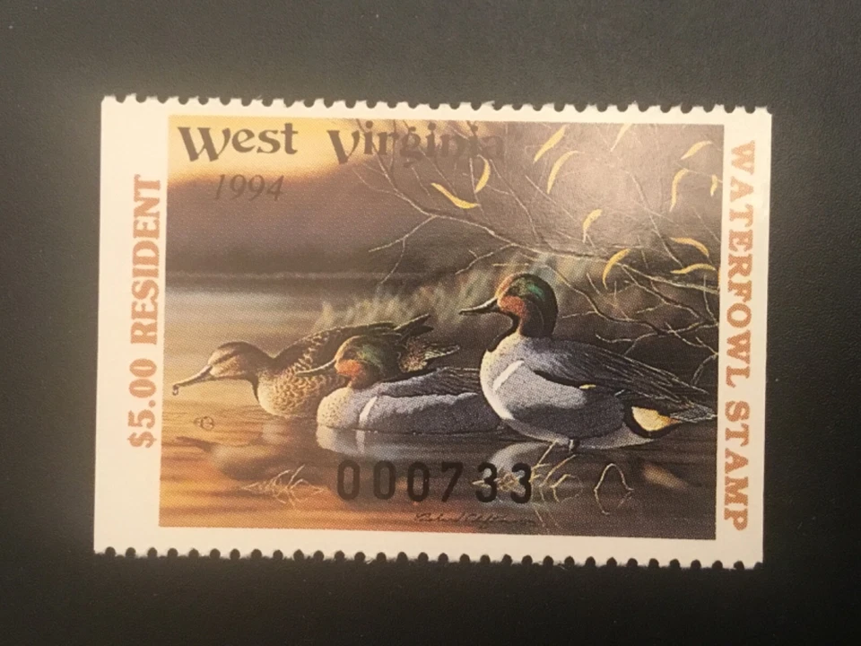 ICOLLECTZONE US 1994 West Virginia XF NH  - Image 1 of 1