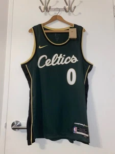 Authentic Boston Celtics Jayson Tatum Nike 2022/23 City swingman jersey XL 52 - Picture 1 of 13