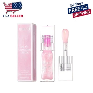 Color Changing Lip Oil, Long Lasting Nourishing Lip Glow Oil Non-sticky - Picture 1 of 5