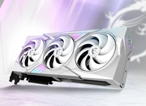WHITE GDDR7 Graphics Card MSI GeForce RTX 5070 12G GAMING TRIO OC - Picture 1 of 8