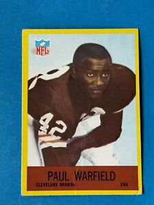 1967 PHILADELPHIA GUM #46 PAUL WARFIELD VG-EX HOFer