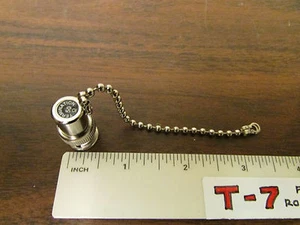 BNC 50-Ohm Termination Load Labeled With Chain NOS - Picture 1 of 1