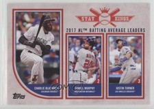 2018 Big League Stat Kings Trio Daniel Murphy Justin Turner Charlie Blackmon