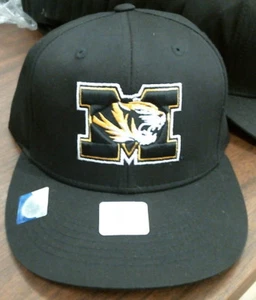Missouri Mizzou MU Tigers Strapback Official Collegiate Baseball Cap Hat, NEW - Picture 1 of 6