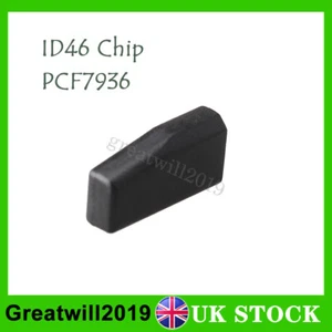 1X Replacement Car Key Chips PCF7936AS ID46 Auto Blank Transponder Igntion Chip - Picture 1 of 6