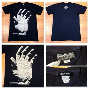 Anarchic Adjustment Humanity Open Hand Graphic Tee T-Shirt Kurzarm Gr. Small - Bild 1 von 10