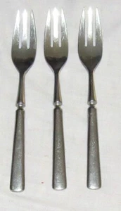 Dansk Anvil 3 Satin 7.3/4 inch Dinner Forks 18/8 Stainless Steel Flatware Korea - Picture 1 of 1