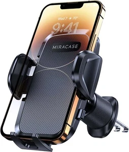 Car Phone Holder With Ultra Stable Double Steel-Hook For All 4.5-7In Phone Used - Zdjęcie 1 z 3
