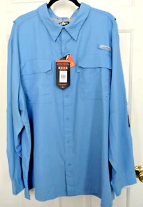 Neu mit Etikett Habit Outdoorhemd Herren Angeln Freizeit LS Button Down Solar Factor 40 - Bild 1 von 6