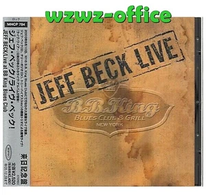 Jeff Beck SELLADO NUEVO CD "Live At BB King Blues Club" 2003 Japón OBI E - Imagen 1 de 3