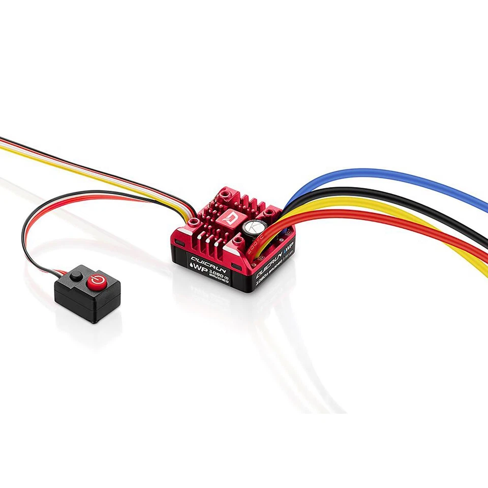 Hobbywing Brushed ESC QuicRun WP 1080 80A G2 Waterproof for 1/10 RC Crawler Cars - Image 1 of 1