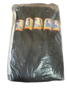 10 madejas vintage Scheepjeswol hilo Motecht 100 % virgen Rya 238 14873 negro NOS - Imagen 1 de 3