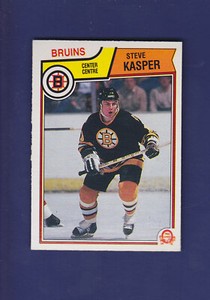 Steve Kasper 1983-84 O-PEE-CHEE OPC Hockey #50 (NM+) Boston Bruins